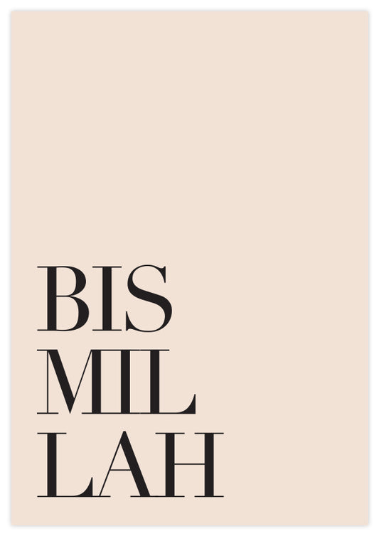Bismillah No.2 Poster