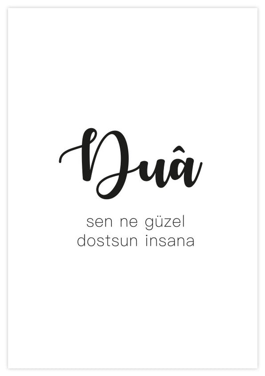 Dua dostsun insana Poster