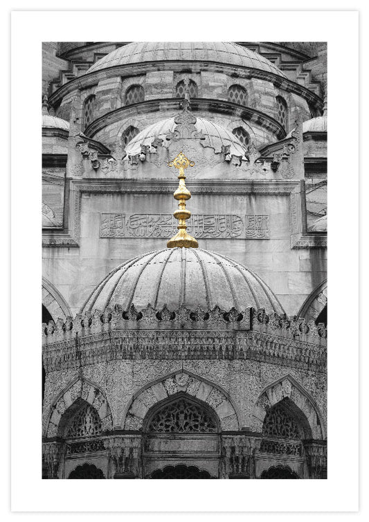 goldene Kuppelspitze Poster