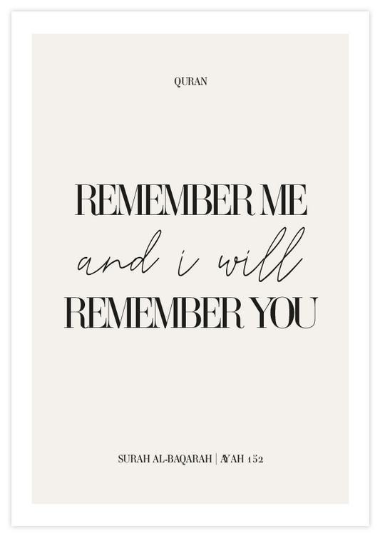 Remember Me Poster