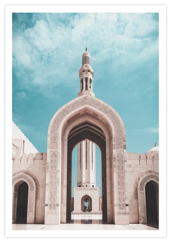 Oman Mosque Poster