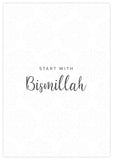 Start with Bismillah Poster